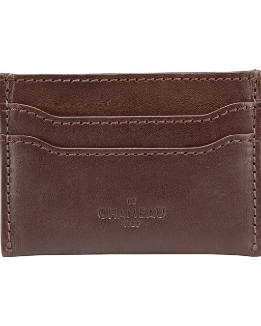 Le Chameau Card Wallet Marron