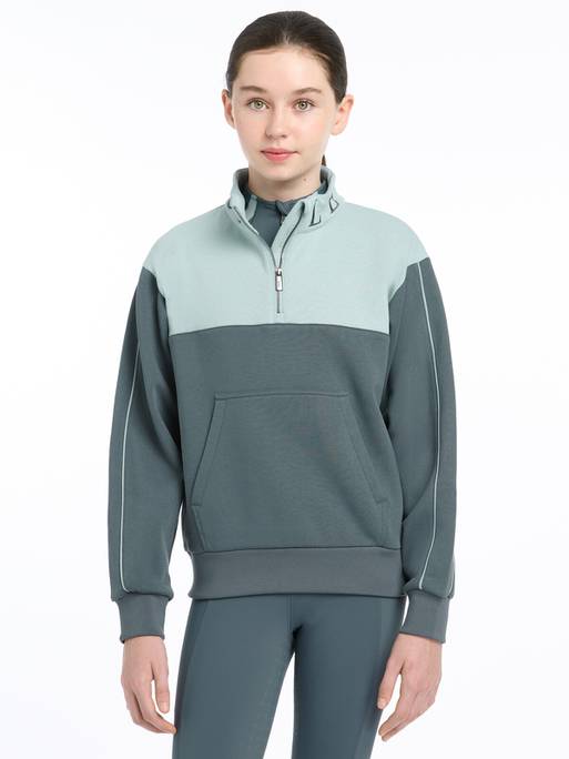 Lemieux Young Rider Kate Quarter Zip Glacier