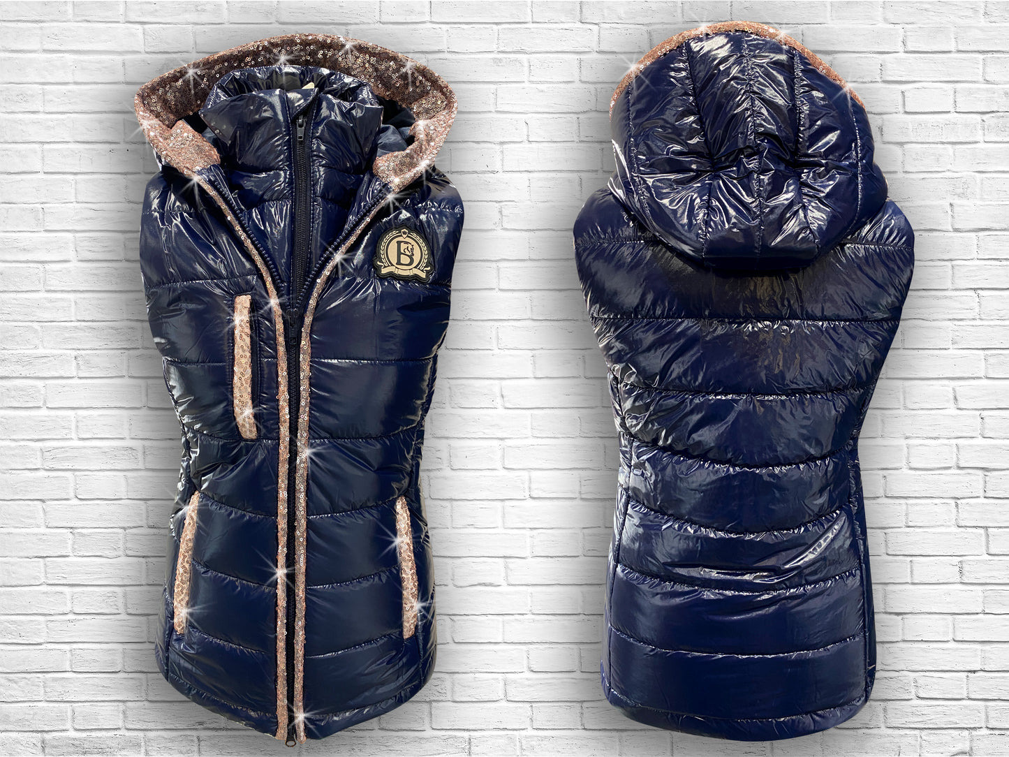 BLOOMSFIELD CHILDS GILET NAVY