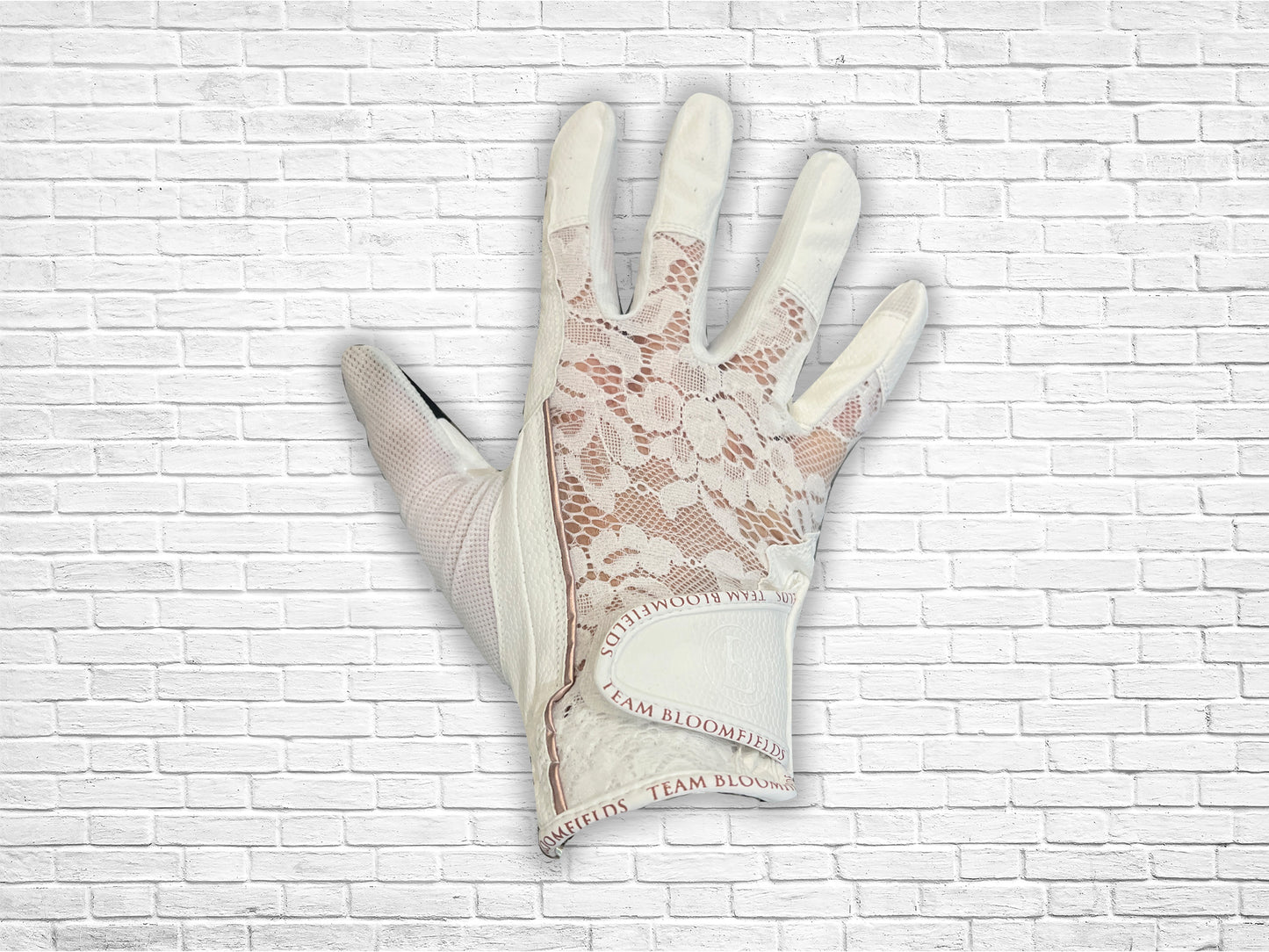 BLOOMFIELDS LACE GLOVES WHITE