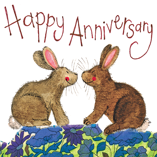 Alex Clark Anniversary Bunnies Cards – HampshireSaddlery1